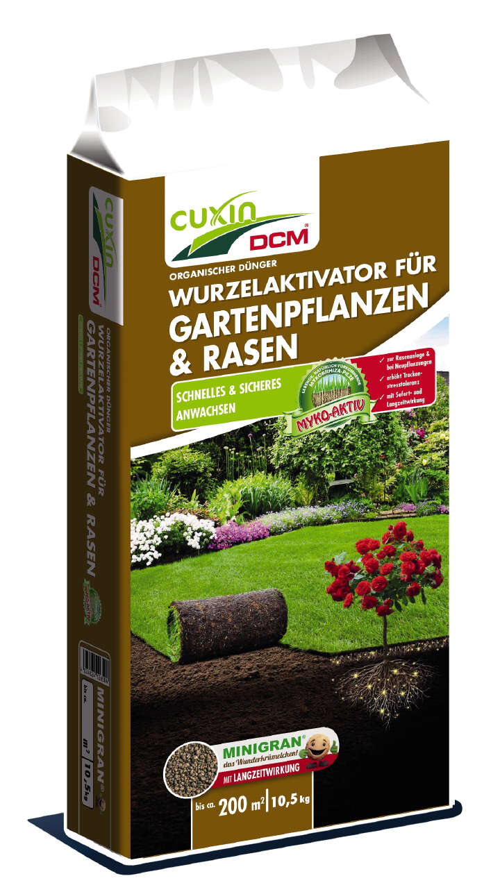 CUXIN DCM Wurzelaktivator Gartenpflanzen+Rasen